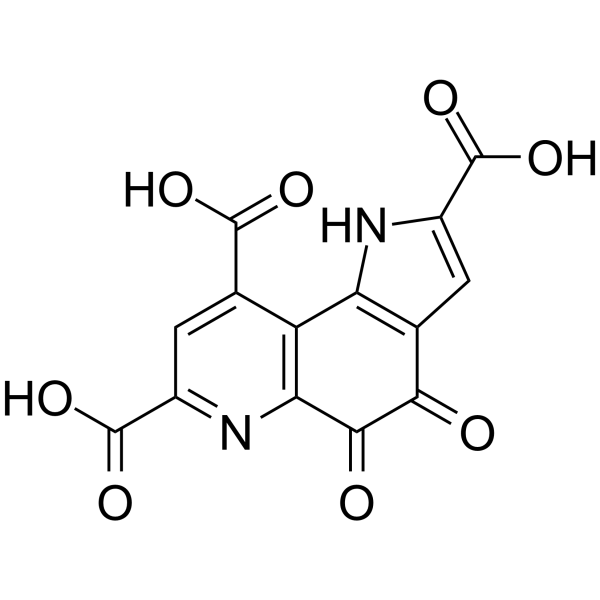 Pyrroloquinoline quinone(Synonyms: 吡咯喹啉醌; PQQ;  Methoxatin)