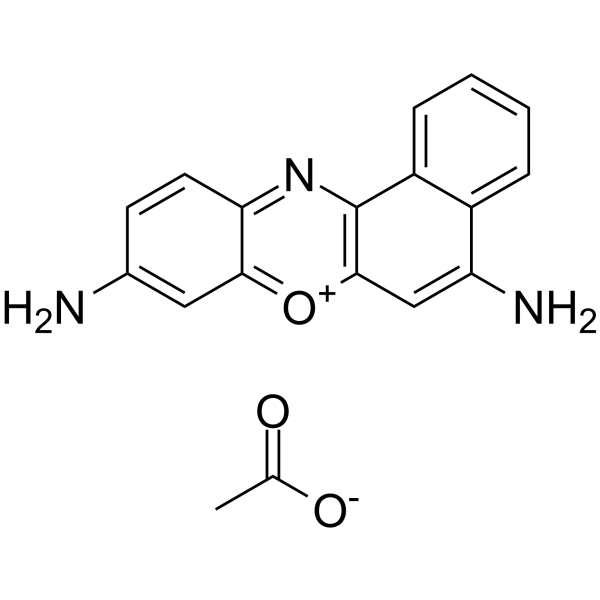 Cresyl Violet acetate Chemical Structure Cresyl Violet acetateamp;;(Synonyms: 甲酚紫醋酸盐)