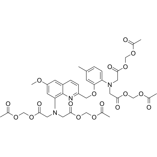 Quin-2AM(Synonyms: Quin-2 acetoxymethyl ester)