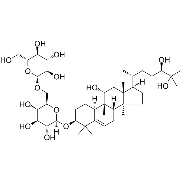 Mogroside II-A2(Synonyms: 罗汉果苷 II-A2；罗汉果甜苷 II-A2；罗汉果甙 II-A2；罗汉果甜甙 II-A2)