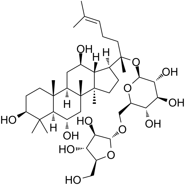 Ginsenoside F5(Synonyms: 人参皂苷 F5)