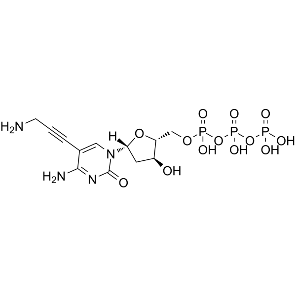 5-Propargylamino-dCTP Chemical Structure 5-Propargylamino-dCTP