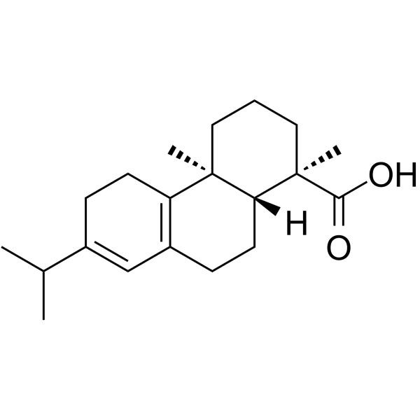 Palustric acid(Synonyms: 长叶松酸；沼泽酸)