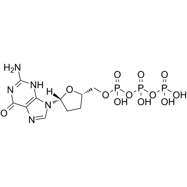 ddGTP(Synonyms: 2′,3′-Dideoxyguanosine 5′-triphosphate)