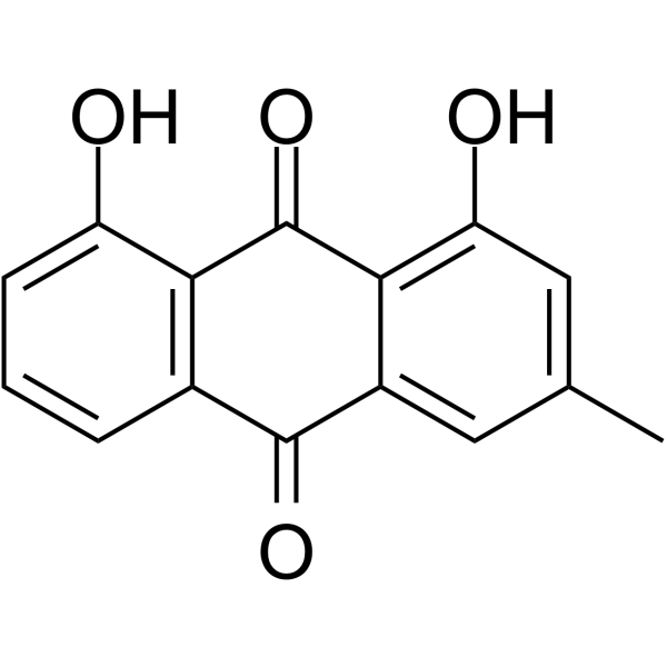 Chrysophanol(Synonyms: 大黄酚; Chrysophanic acid)