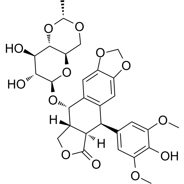 Etoposide(Synonyms: 依托泊苷; VP-16;  VP-16-213)