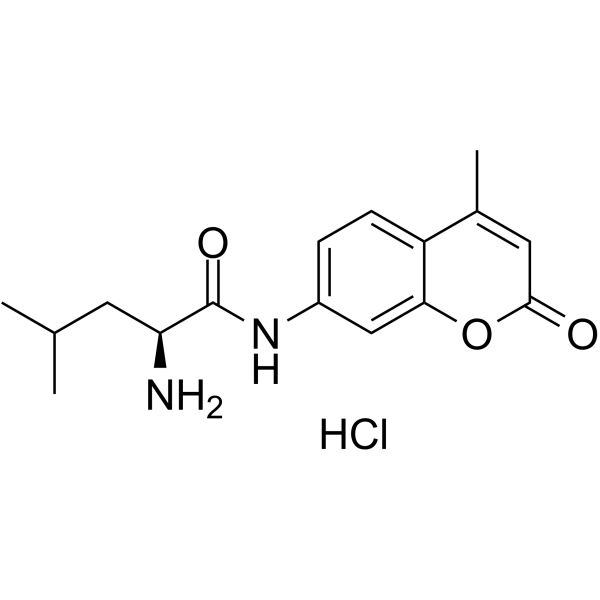 L-Leucine-7-amido-4-methylcoumarin hydrochloride(Synonyms: Leu-AMC hydrochloride)