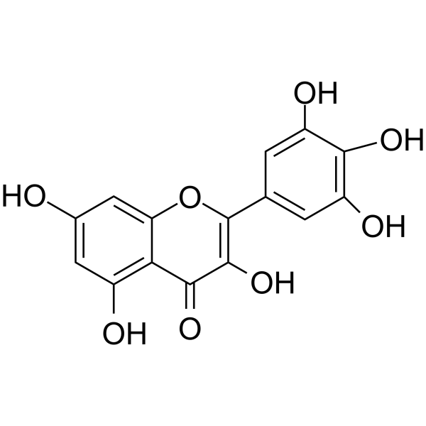 Myricetin(Synonyms: 杨梅素; Cannabiscetin)