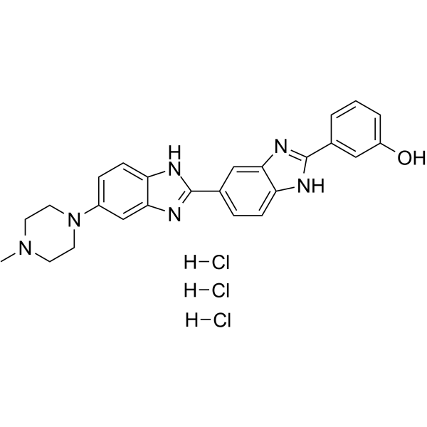 HOE-S 785026 trihydrochloride(Synonyms: meta-Hoechst trihydrochloride)