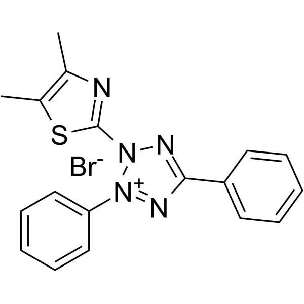 Thiazolyl Blueamp;;(Synonyms: MTT; Thiazolyl Blue Tetrazolium bromide; Methylthiazolyldiphenyl-tetrazolium bromide)