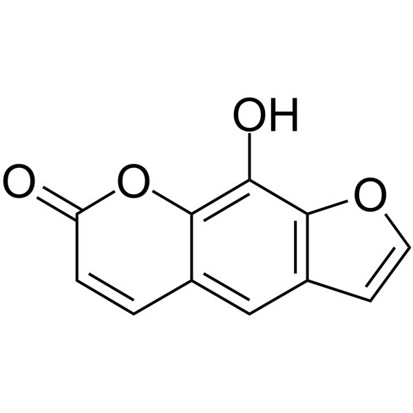 Xanthotoxol Chemical Structure Xanthotoxol(Synonyms: 8-Hydroxypsoralen)