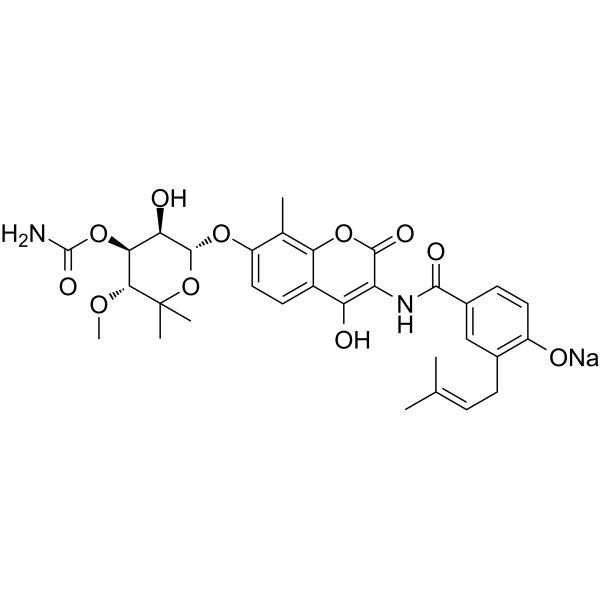 Novobiocin Sodium(Synonyms: Albamycin;  Cathomycin)