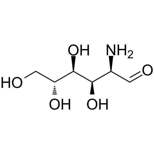 Glucosamine(Synonyms: 氨基葡萄糖; D-Glucosamine;  Chitosamine)