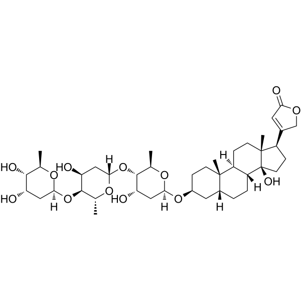 Digitoxin(Synonyms: 洋地黄毒苷)