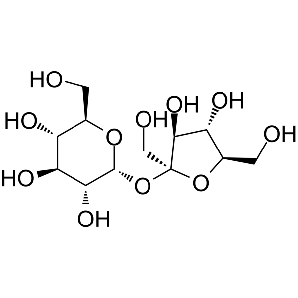 Sucrose Chemical Structure Sucrose(Synonyms: 蔗糖; D-(+)-Saccharose)