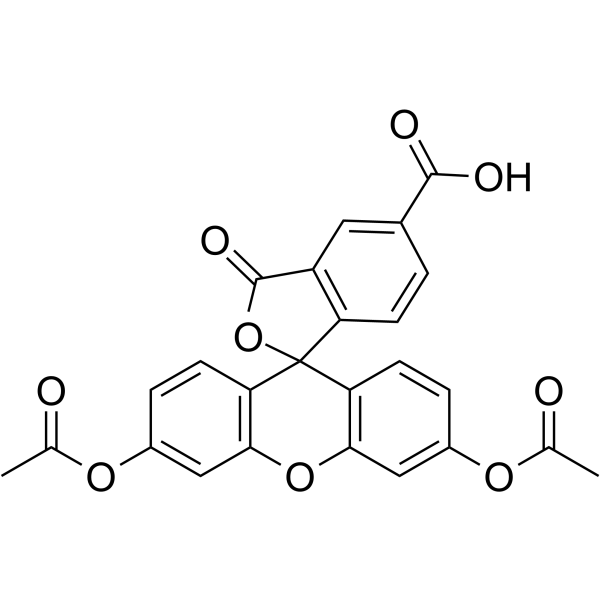 5-CFDAamp;;(Synonyms: 5-羧基荧光素二乙酸酯; 5-Carboxyfluorescein diacetate)