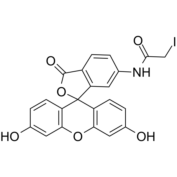 6-Iodoacetamidofluorescein(Synonyms: 6-碘乙酰氨基荧光素)