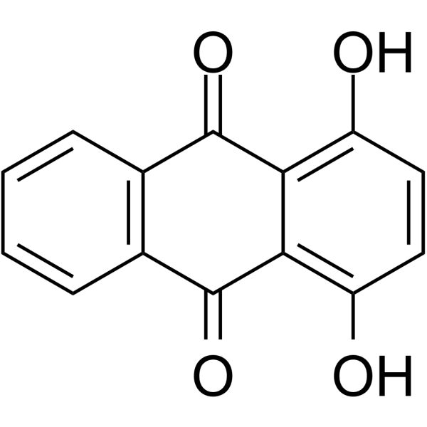 Quinizarinamp;;(Synonyms: 1,4-二羟基蒽醌; 1,4-Dihydroxyanthraquinone)