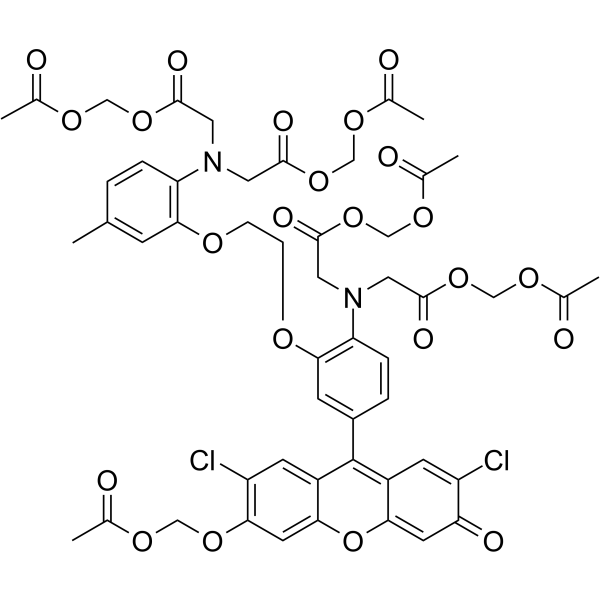 Fluo-3AMamp;;(Synonyms: Fluo-3-pentaacetoxymethyl ester)
