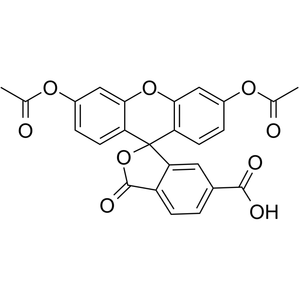 6-CFDAamp;;(Synonyms: 6-羧基荧光素二醋酸; 6-Carboxyfluorescein diacetate)