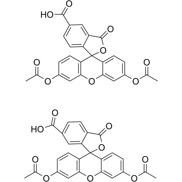 5(6)-CFDAamp;;(Synonyms: 5(6)-羧基荧光素二乙酸酯; 5-(6)-Carboxyfluorescein diacetate;  CFDA)