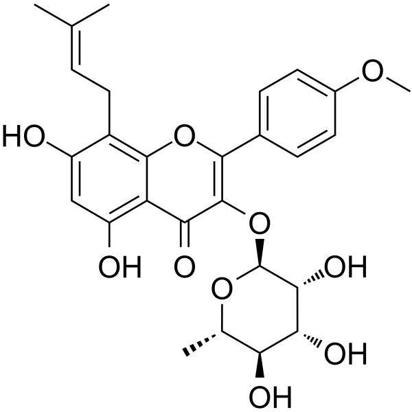 Baohuoside I(Synonyms: 宝藿苷 I; Icariin-II;  Icariside-II)