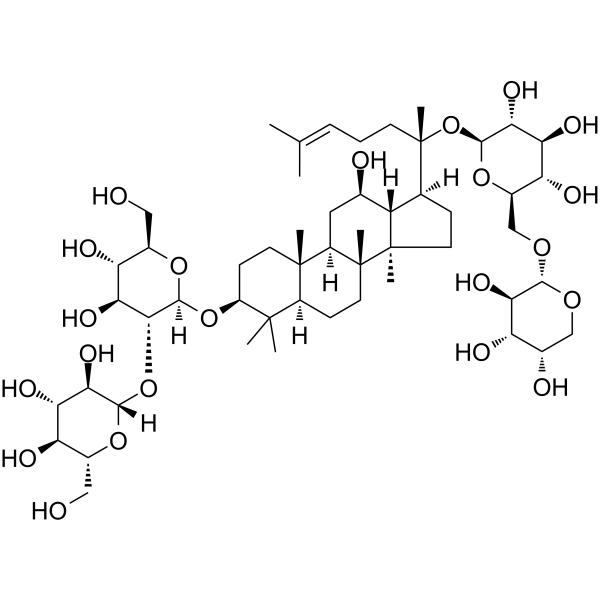 Ginsenoside Rb2(Synonyms: 人参皂苷 Rb2; Ginsenoside C)