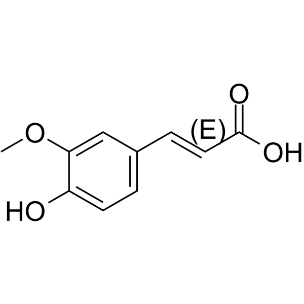 (E)-Ferulic acid(Synonyms: (E)-Coniferic acid)