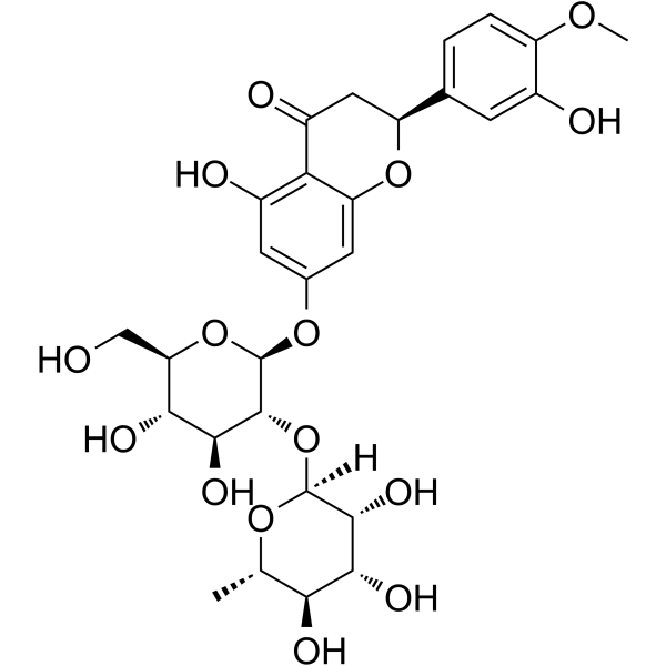 Neohesperidin(Synonyms: 新橙皮苷; Hesperetin 7-O-neohesperidoside)