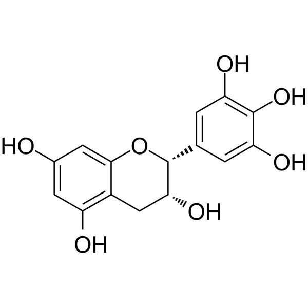 (-)-Epigallocatechin(Synonyms: (-)-表没食子儿茶素; Epigallocatechin;  L-Epigallocatechin)