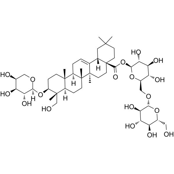 Asperosaponin VI(Synonyms: 川续断皂苷 VI)