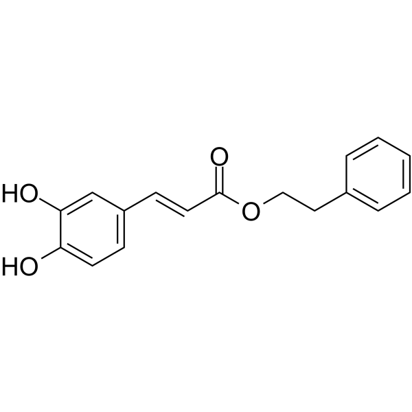 Caffeic acid phenethyl ester(Synonyms: 咖啡酸苯乙酯)