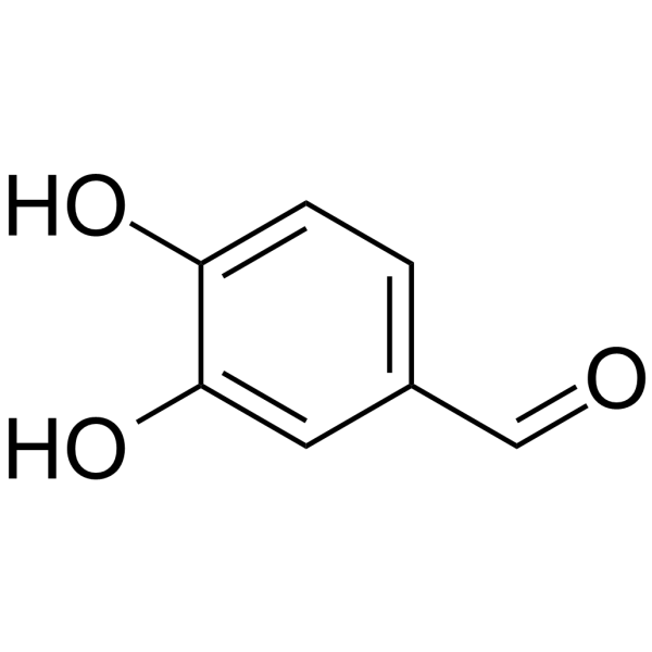 Protocatechualdehyde(Synonyms: Catechaldehyde;  Protocatechuic aldehyde;  Rancinamycin IV)