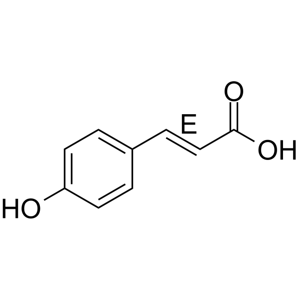 p-Coumaric acid(Synonyms: 对香豆酸; trans-4-Hydroxycinnamic acid)