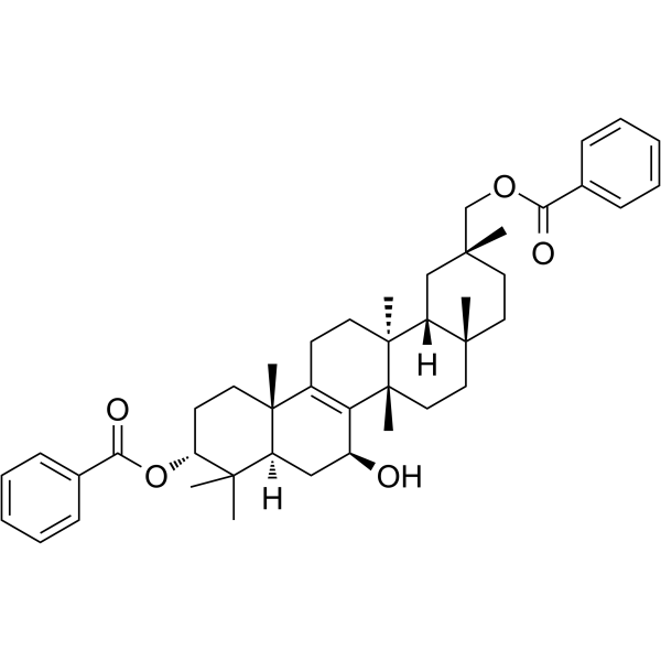 3,29-Dibenzoyl rarounitriol(Synonyms: 3,29-二苯甲酰基栝楼仁三醇)