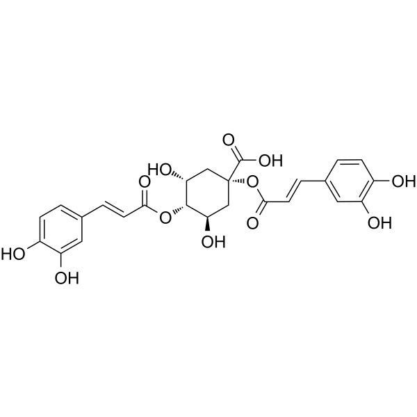 1,4-Dicaffeoylquinic acid(Synonyms: 1,4-二咖啡酰奎宁酸; 1,4-DCQA)