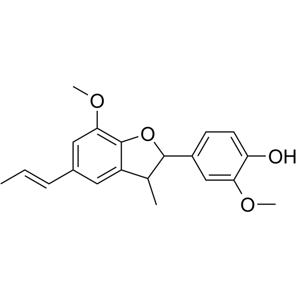 Dehydrodiisoeugenol(Synonyms: 脱氢二异丁香酚)