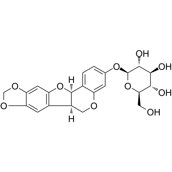 Trifolirhizin(Synonyms: 三叶豆紫檀苷)