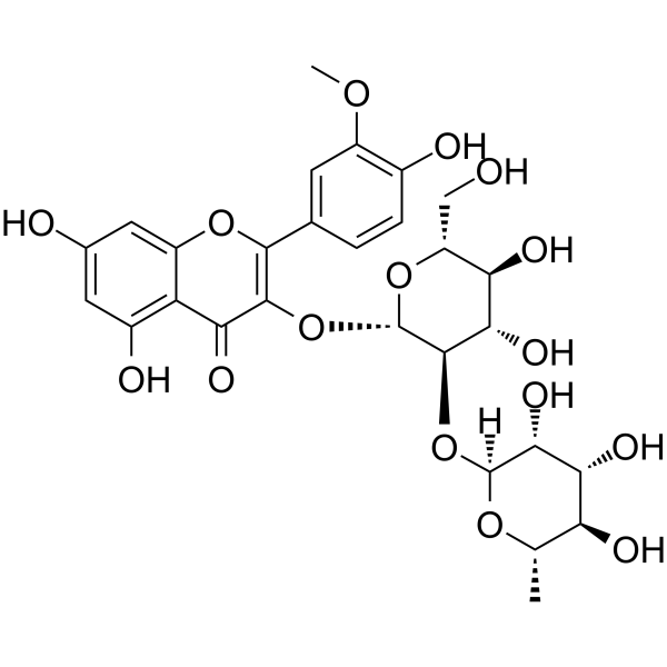 Isorhamnetin-3-O-neohespeidoside(Synonyms: 异鼠李素-3-O-新橙皮苷)