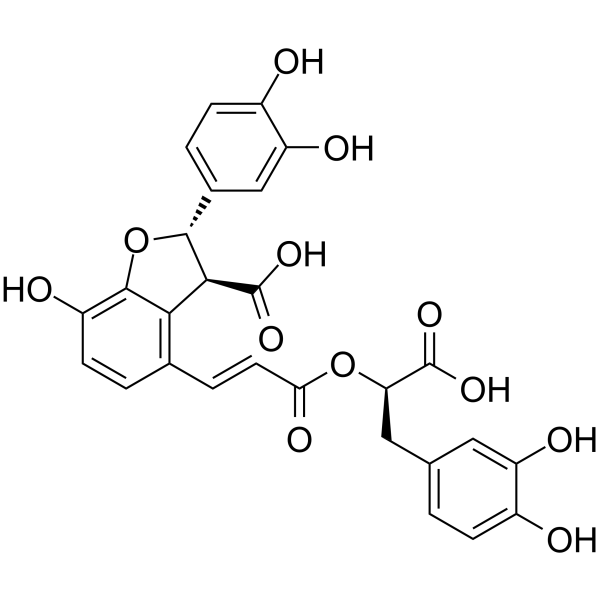 Lithospermic acid(Synonyms: 紫草酸; (+)-Lithospermic acid)