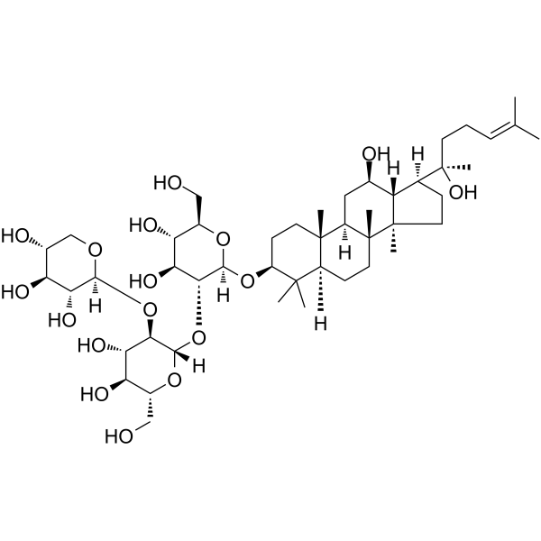 Notoginsenoside Ft1(Synonyms: 三七皂甙 Ft1)