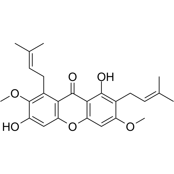 beta-Mangostin(Synonyms: β-Mangostin)