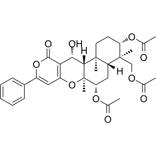 Phenylpyropene A Chemical Structure Phenylpyropene A