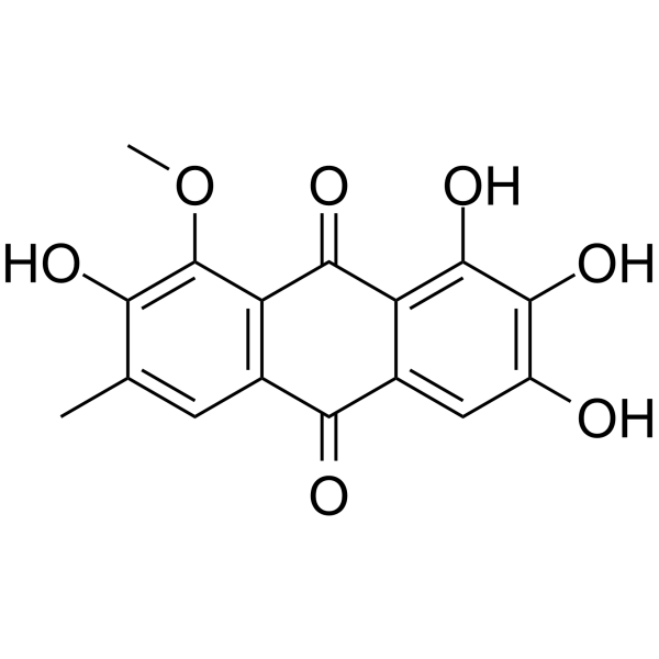 1,2,3,7-Tetrahydroxy-8-methoxy-6-methyl-9,10-anthraquinone