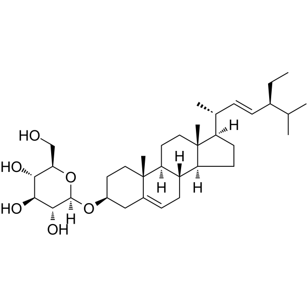 Stigmasterol glucoside(Synonyms: 豆甾醇葡萄糖苷)