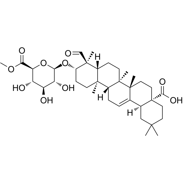 Gypsogenin-3-O-glucuronide(Synonyms: 丝石竹皂苷元3-O-Β-D-葡萄糖醛酸甲酯)