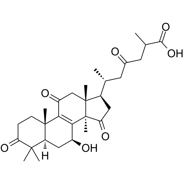 Ganoderic acid D(Synonyms: 灵芝酸 D)