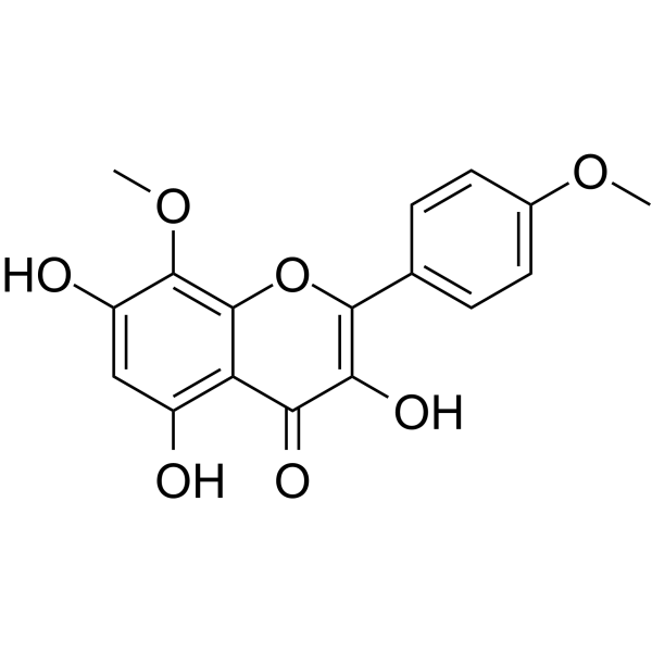 Prudomestin(Synonyms: 3,5,7-三羟基-8,4