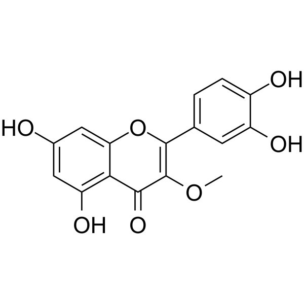 3-O-Methylquercetin(Synonyms: 3-O-甲基槲皮素)