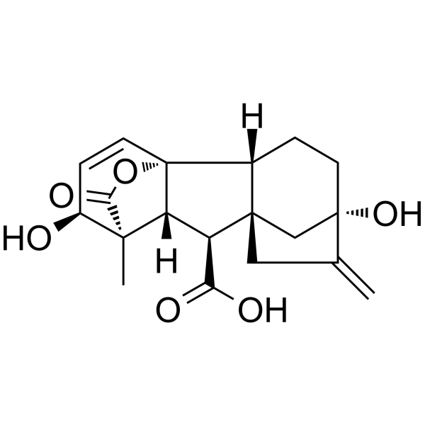 Gibberellic acid(Synonyms: 赤霉素; Gibberellin A3)